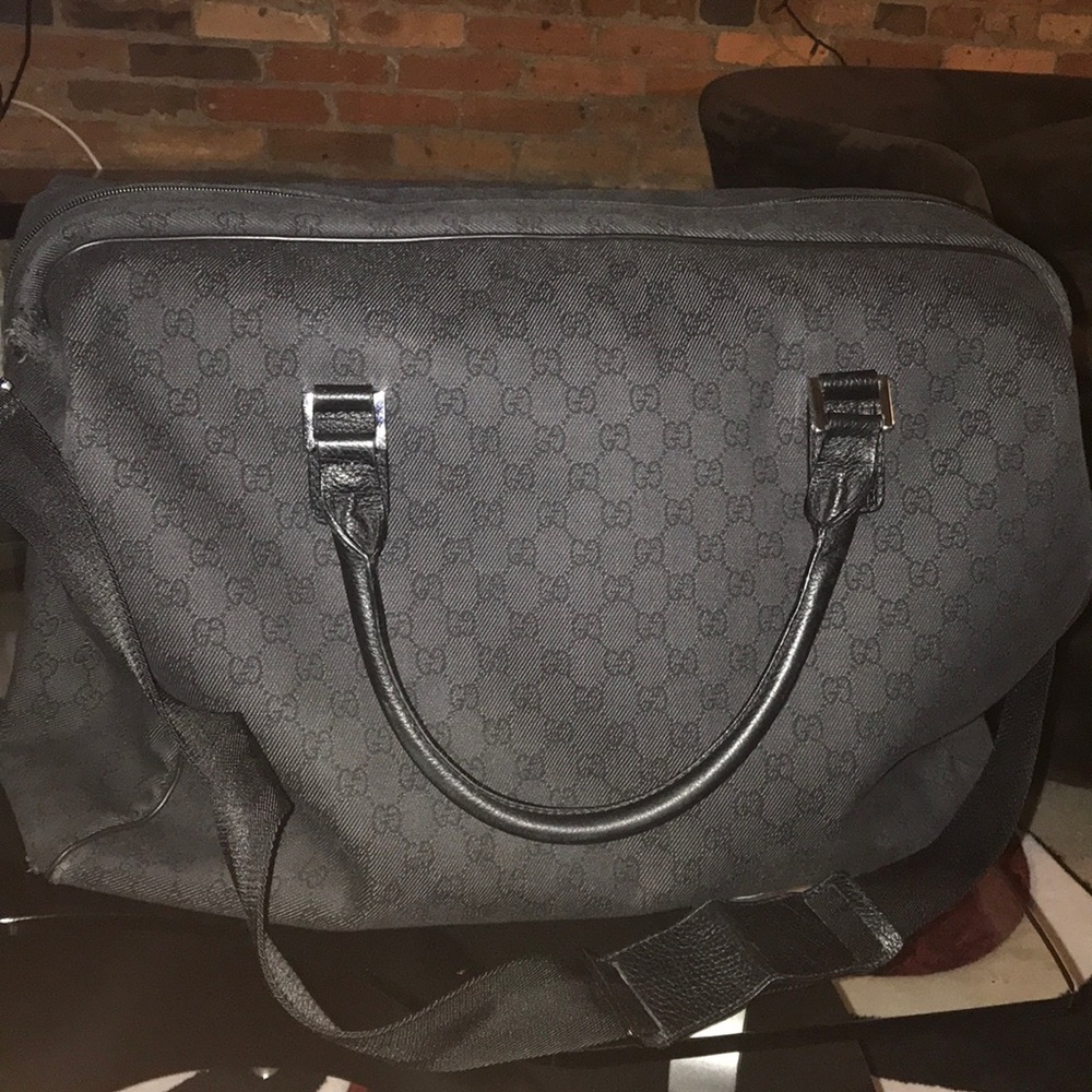 Authentic Gucci duffle bag